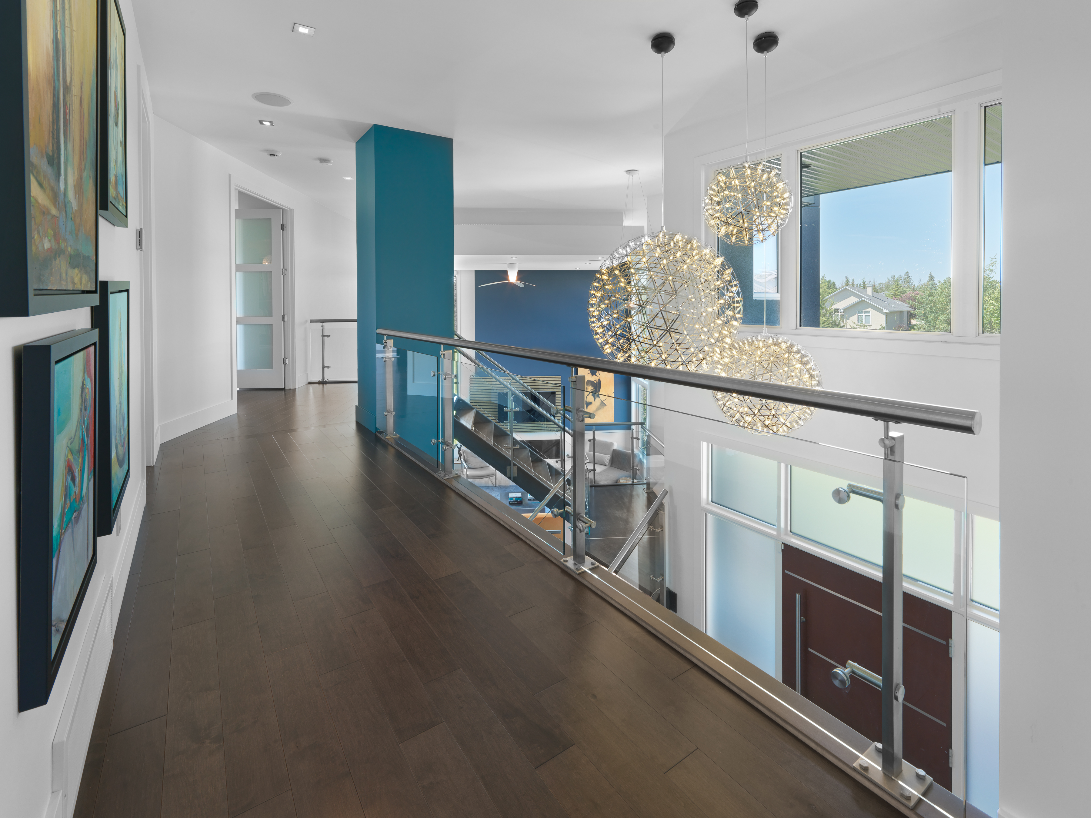 Catwalk in 703 Dalhousie Way in Donsdale home for sale by Holland and Associates Real Estate in Edmonton.